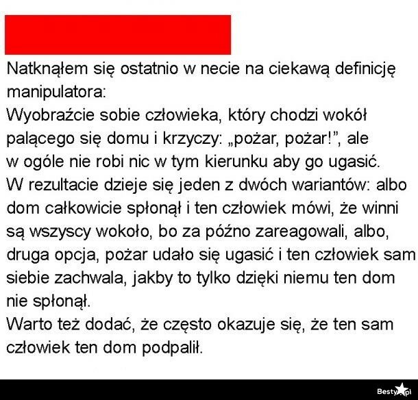 Ciekawa definicja manipulatora