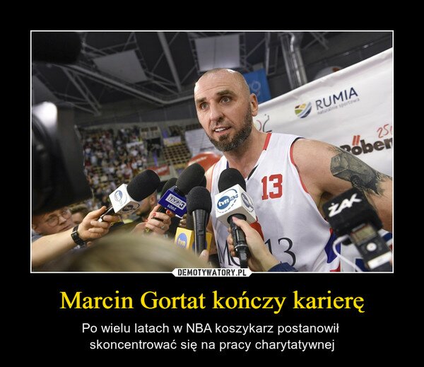 Marcin Gortat kończy karierę